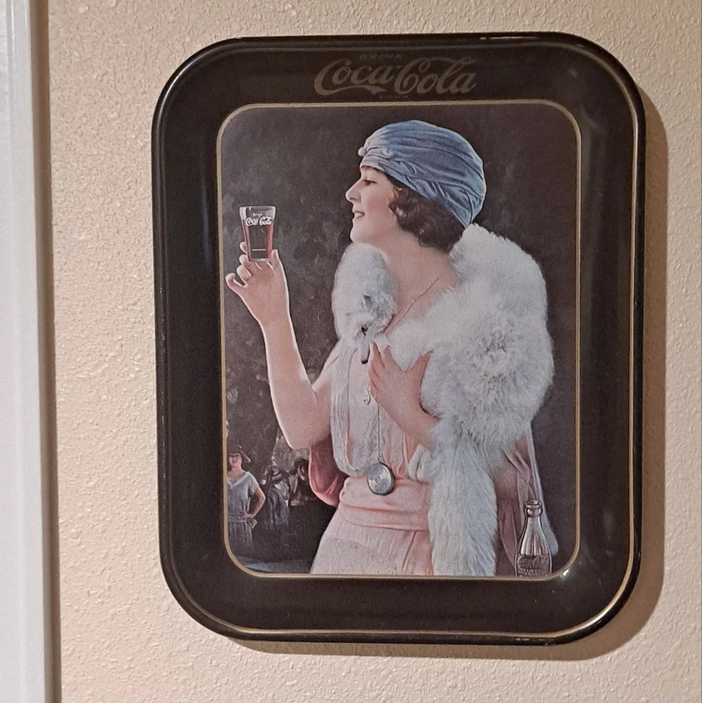 Cocacola 70's Vintage Trays - Picture 2 of 2
